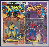 Wolverine (Battle Ravaged) & Octo-Spidey Action Figure