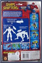 Wolverine from Marvel - Shape Shifters 2003 manufactured by Toy Biz [Back]