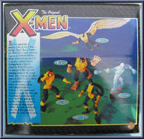 X-Men from Marvel - Collector Editions manufactured by Toy Biz [Back]