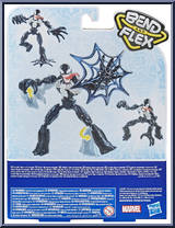 Venom from Marvel - Bend and Flex - Basic Series manufactured by Hasbro [Back]