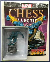 Beast from Marvel Chess Collection - Basic Series manufactured by Eaglemoss [Front]