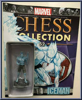 Iceman from Marvel Chess Collection - Basic Series manufactured by Eaglemoss [Front]