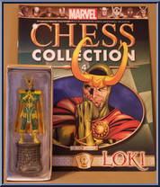 Loki from Marvel Chess Collection - Basic Series manufactured by Eaglemoss [Front]
