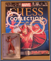 Scarlet Witch from Marvel Chess Collection - Basic Series manufactured by Eaglemoss [Front]
