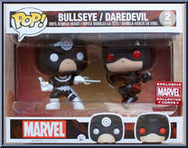 Bullseye / Daredevil from Marvel - Pop! Sets manufactured by Funko [Front]
