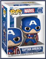 Captain America from Marvel - New Classics Pop! manufactured by Funko [Front]