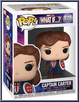 Captain Carter from Marvel - What if…? Pop! manufactured by Funko [Front]