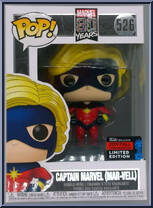 Captain Marvel (Mar-Vell) (1st Appearance) from Marvel - 80 Years Pop! manufactured by Funko [Front]
