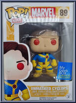 Cyclops (Unmasked) from Marvel - Marvel Universe Pop! manufactured by Funko [Front]