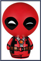Deadpool from Marvel - Dorbz manufactured by Funko [Loose]