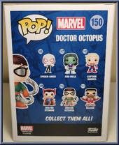 Doctor Octopus from Marvel - Marvel Universe Pop! manufactured by Funko [Back]