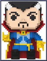 Doctor Strange from Marvel - Pop! 8-Bit manufactured by Funko [Loose]