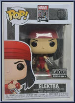 Elektra (1st Appearance) from Marvel - 80 Years Pop! manufactured by Funko [Front]