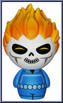 Ghost Rider from Marvel - Dorbz manufactured by Funko [Loose]