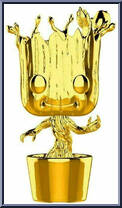 Groot (Gold Chrome) Action Figure