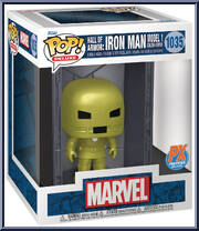 Hall of Armor: Iron Man Model 1 (Golden Armor) from Marvel - Marvel Universe Pop! manufactured by Funko [Front]