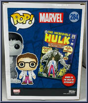 Hulk & Bruce Banner from Marvel - Marvel Universe Pop! manufactured by Funko [Back]