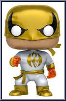 Iron Fist (White / Gold) from Marvel - Marvel Universe Pop! manufactured by Funko [Loose]