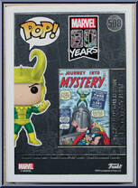 Loki (1st Appearance) from Marvel - 80 Years Pop! manufactured by Funko [Back]
