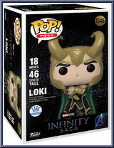 Loki (Mega) from Marvel - Infinity Saga Pop! manufactured by Funko [Front]