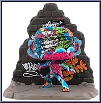 Miles Morales (Deluxe) from Marvel - Street Art Pop! manufactured by Funko [Loose]