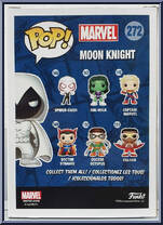 Moon Knight from Marvel - Marvel Universe Pop! manufactured by Funko [Back]