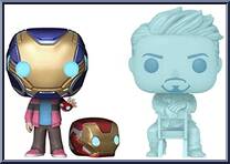 Morgan Stark / Tony Stark (Glows in the Dark) from Marvel - Pop! Sets manufactured by Funko [Loose]