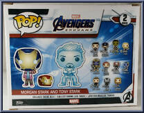Morgan Stark / Tony Stark (Glows in the Dark) from Marvel - Pop! Sets manufactured by Funko [Back]
