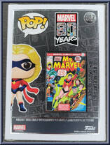 Ms. Marvel (1st Appearance) from Marvel - 80 Years Pop! manufactured by Funko [Back]