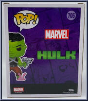 Professor Hulk (Glows in the Dark) from Marvel - Marvel Universe Pop! manufactured by Funko [Back]