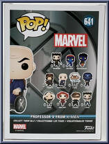 Professor X from Marvel - Marvel Universe Pop! manufactured by Funko [Back]