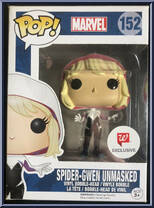 Spider-Gwen (Unmasked) from Marvel - Marvel Universe Pop! manufactured by Funko [Front]