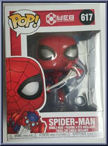 Spider-Man (Web) from Marvel - Marvel Universe Pop! manufactured by Funko [Front]