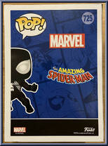 Spider-Man (Symbiote Suit) (Glows in the Dark) from Marvel - Marvel Universe Pop! manufactured by Funko [Back]