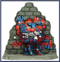 Spider-Man (Street Art) (Deluxe) from Marvel - Street Art Pop! manufactured by Funko [Loose]