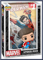 Spider-Man (Amazing Spider-Man #1) from Marvel - Comic Covers Pop! manufactured by Funko [Front]