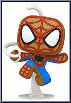 Spider-Man (Gingerbread) from Marvel - Marvel Universe Pop! manufactured by Funko [Loose]