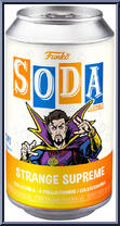 Strange Supreme from Marvel - Soda manufactured by Funko [Front]