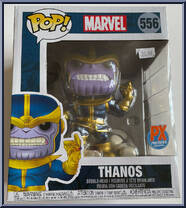 Thanos (Snapping) (Deluxe) from Marvel - 80 Years Pop! manufactured by Funko [Front]