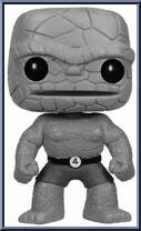 Thing (Black / White) from Marvel - Marvel Universe Pop! manufactured by Funko [Loose]