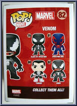 Venom from Marvel - Marvel Universe Pop! manufactured by Funko [Back]
