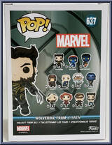 Wolverine from Marvel - Marvel Universe Pop! manufactured by Funko [Back]
