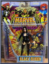 Black Queen from Marvel - Hall of Fame - She-Force - Series 1 manufactured by Toy Biz [Front]