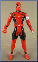 Deadpool from Marvel - Hall of Fame - Series 1 manufactured by Toy Biz [Loose]