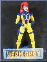 Jean Grey from Marvel - Hall of Fame - She-Force - Series 1 manufactured by Toy Biz [Loose]