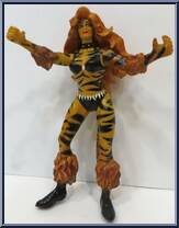 Tigra from Marvel - Hall of Fame - She-Force - Series 3 manufactured by Toy Biz [Loose]