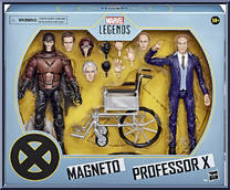 Magneto / Professor X (Movie Versions) from Marvel Legends - 20th Anniversary X-Men - 2-Packs manufactured by Hasbro [Front]