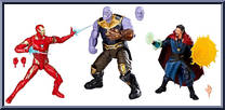 Iron Man (Mark L) / Thanos / Doctor Strange from Marvel Legends - Cinematic Universe 10th Anniversary - Box Sets manufactured by Hasbro [Loose]