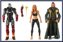 Pepper Potts / Iron Man (Mark XXII) / The Mandarin from Marvel Legends - Cinematic Universe 10th Anniversary - Box Sets manufactured by Hasbro [Loose]