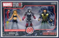 Pepper Potts / Iron Man (Mark XXII) / The Mandarin from Marvel Legends - Cinematic Universe 10th Anniversary - Box Sets manufactured by Hasbro [Front]